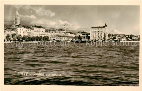 Split Spalato Pohled sa mora