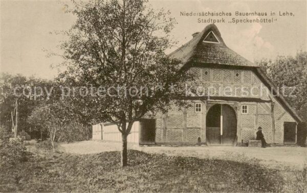 Lehe Ems Niedersaechsisches Bauernhaus Stadtpark Speckenbuettel