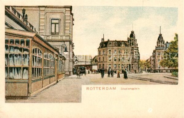 Rotterdam  NL Stationsplein