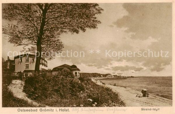 Groemitz Ostseebad Strand Idyll