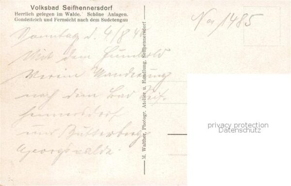 Seifhennersdorf Volksbad Gondelteich – Bild 2
