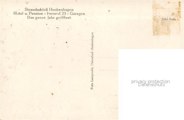 Henkenhagen Ustronie Morskie PL Strandschloss Henkenhagen Hotel Pension – Bild 2