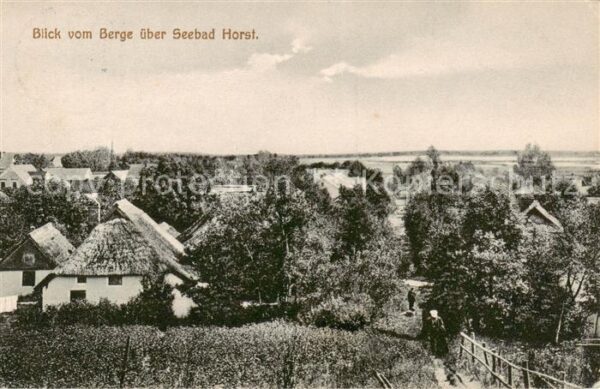 Horst  Ostsee Niechorze PL Blick vom Berge