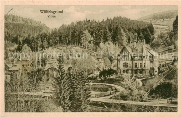 Woelfelsgrund Glatz PL Villen