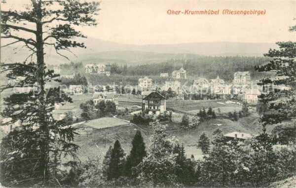 Ober-Krummhuebel Karpacz Riesengebirge PL Panorama
