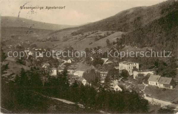 Agnetendorf  Jagniatkow Jelenia Gora Riesengebirge PL Panorama