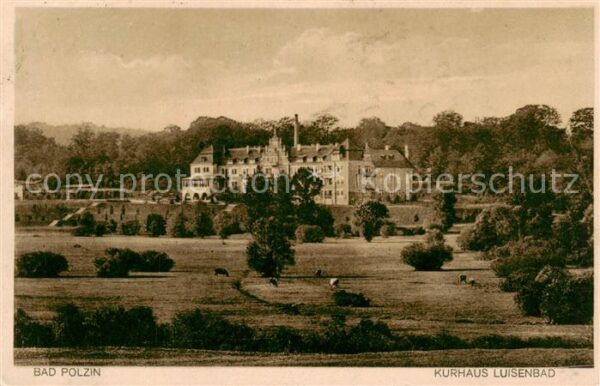 Bad Polzin Polczyn-Zdroj PL Kurhaus Luisenbad