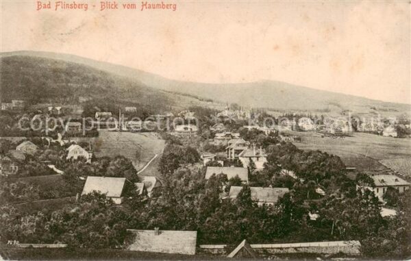 Bad Flinsberg Swieradow Zdroj PL Blick vom Haumberg Feldpost