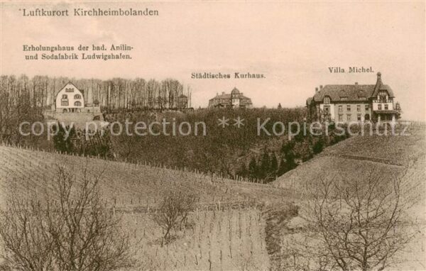 Kirchheimbolanden Erholungshaus der BASF Ludwigshafen Staedt Kurhaus Villa Miche