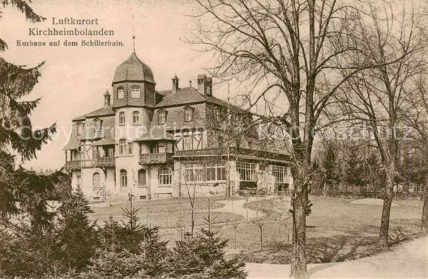 Kirchheimbolanden Kurhaus auf dem Schillerhain