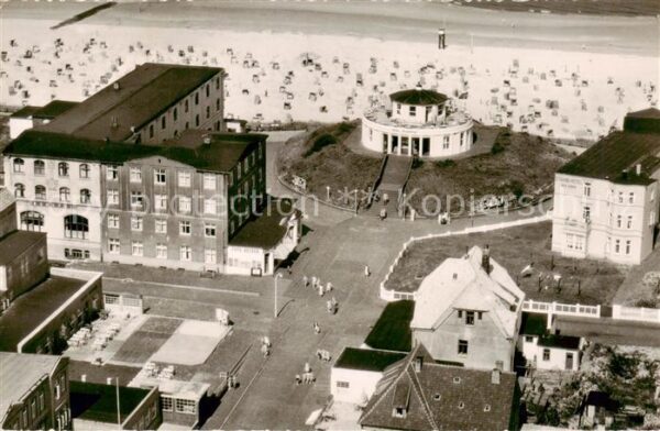 Wangerooge Nordseebad Fliegeraufnahme