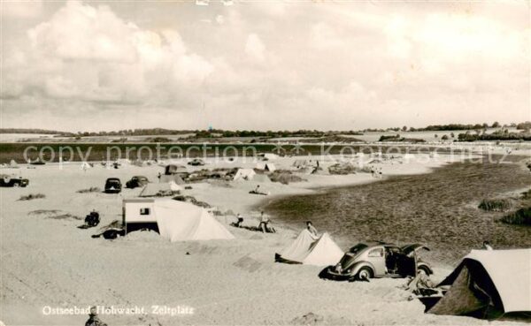 Hohwacht Ostseebad Zeltplatz Strand