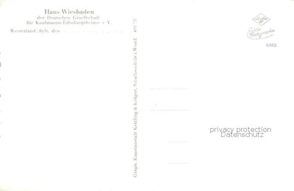 Westerland Sylt Haus Wiesbaden – Bild 2