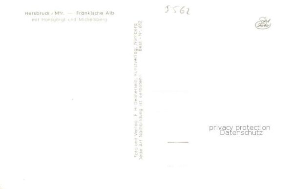 Hersbruck mit Hansgoergl und Michaelsberg – Bild 2