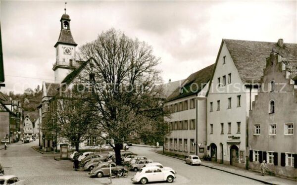 Hersbruck Marktplatz mit Rathaus