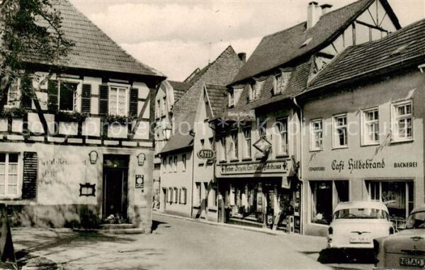 Unkel Rhein Cafe Hildebrand Ortspartie