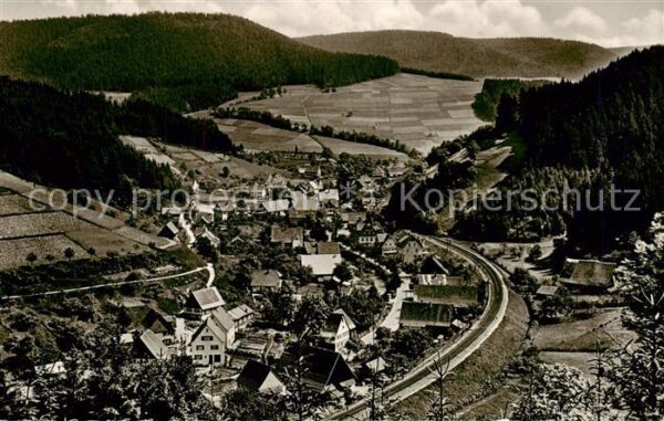 Alpirsbach Fliegeraufnahme OT Roetenbach