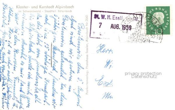 Alpirsbach Fliegeraufnahme OT Roetenbach – Bild 2