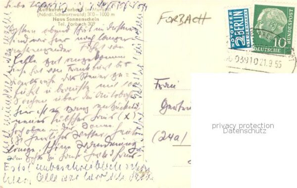 Forbach Baden Haus Sonnenschein Panorama – Bild 2