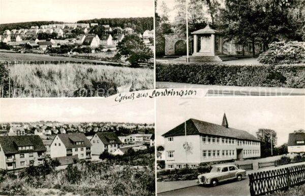 Lendringsen Sauerland Panorama Teilansichten