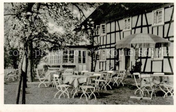 Romberg Waldbroel Pension Ohldig Gartenterrasse