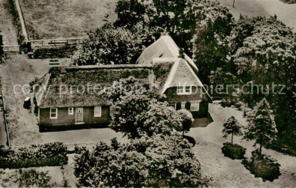 Norddorf Amrum Pension Friedrich Flor Fliegeraufnahme