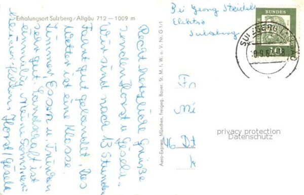 Sulzberg Allgaeu Fliegeraufnahme – Bild 2