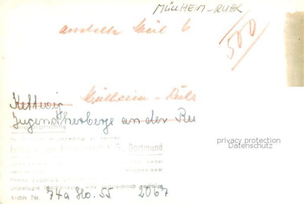 Muelheim Ruhr Jugendherberge Kahlenburg – Bild 2