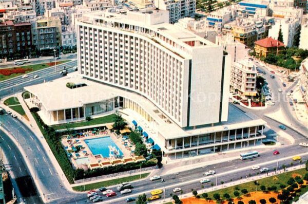 Athen Greece The Athens Hilton Fliegeraufnahme