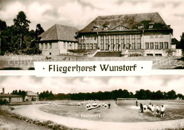 Wunstorf Fliegerhorst Offiziers Kasino Sportplatz