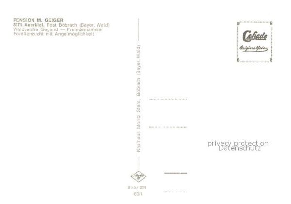 Auerkiel Viechtach Panorama Pension Geiger Gaststube Kapelle – Bild 2