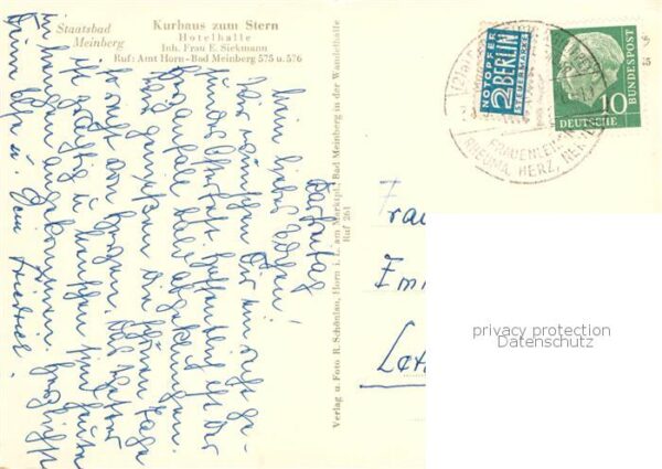 Bad Meinberg Kurhaus zum Stern Hotelhalle – Bild 2