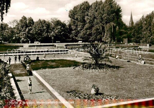 Werne  Lippe Muenster Westfalen Warmquellen Sole Freibad