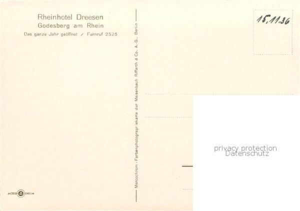 Godesberg Bad Rheinhotel Dreesen – Bild 2