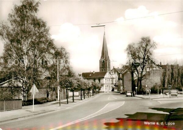 Werne  Lippe Muenster Westfalen Strassenpartie