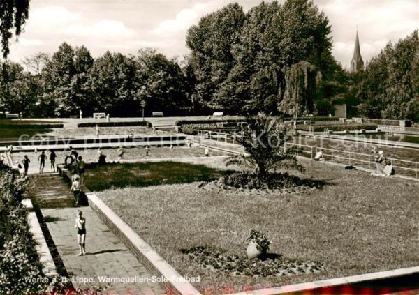 Werne  Lippe Muenster Westfalen Warmquellen Sole Freibad