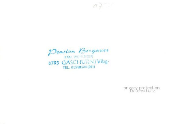 Gaschurn Vorarlberg Pension Bergauer – Bild 2