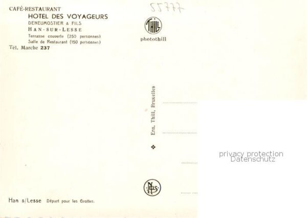 Han-sur-Lesse Cafe Restaurant Hotel des Voyageurs – Bild 2