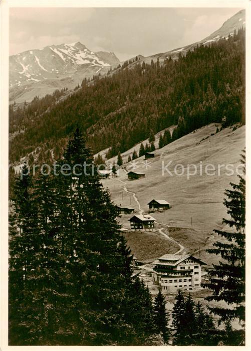 Baad-Mittelberg Kleinwalsertal AT Alpen Sporthotel Baad Neuzeitliches Haus