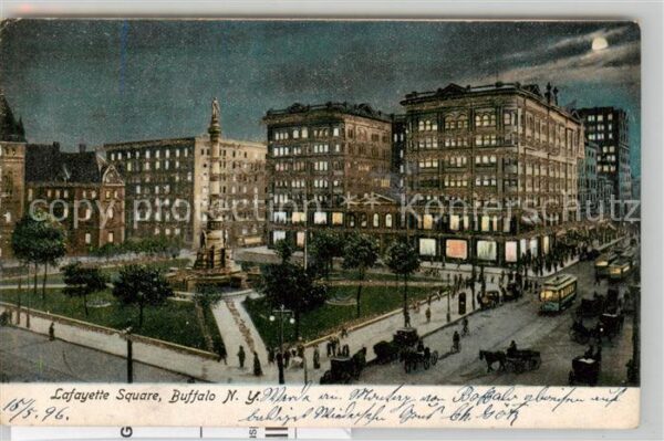 Buffalo New York USA Lafayette Square