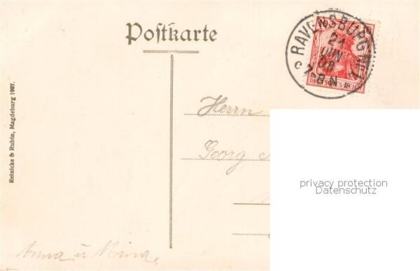 Ravensburg  Wuerttemberg Stadtblick – Bild 2