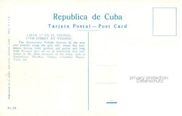 Habana Havana 17th Street at Vedado – Bild 2