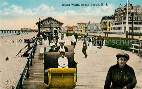Ocean Grove New Jersey USA Board Walk