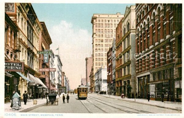 Memphis Tennessee Main Street