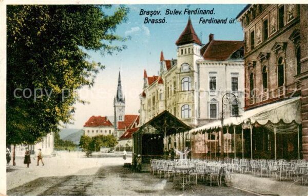 Brasov Brasso Kronstadt RO Ferdinand ut