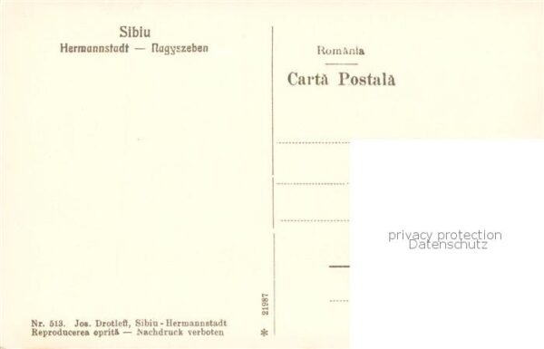 Hermannstadt Sibiu Siebenbuergen Nagyszeben – Bild 2