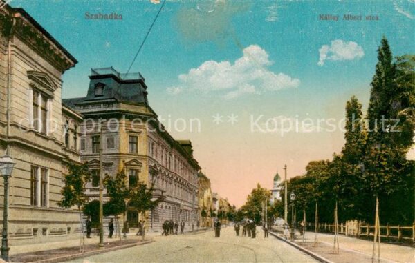 Szabadka Subotica Serbija Kallay Albert utca
