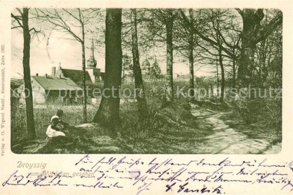 Droyssig Blick vom Waeldchen