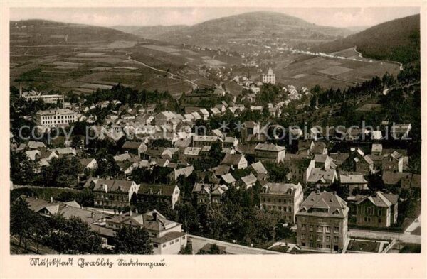 Graslitz Kraslice CZ Stadtansicht