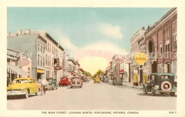 Kincardine Ontario Canada The Main Street